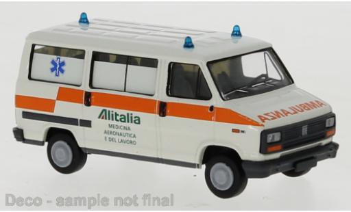 Modelauto Fiat Ducato Ambulance bus Alitalia 1982 1/87 Brekina