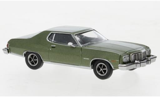 Modelauto Ford Gran Torino Gran Torino metallic groen 1976 1/87 Brekina