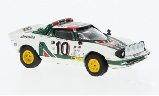 Modelauto Lancia Stratos HF No.10 Alitalia 1976 1/87 Brekina