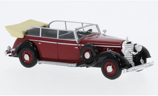 Modelauto Mercedes 770 Base K rood 1938 1/87 Brekina