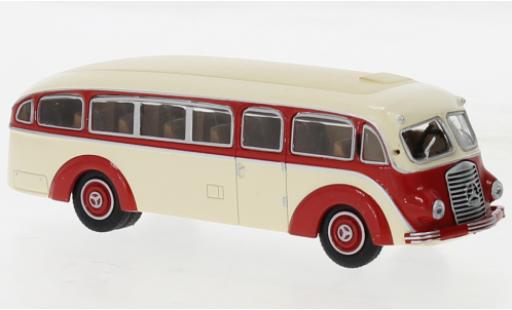 Modelauto Mercedes CLA Base LO 3500 beige /rood 1936 1/87 Brekina
