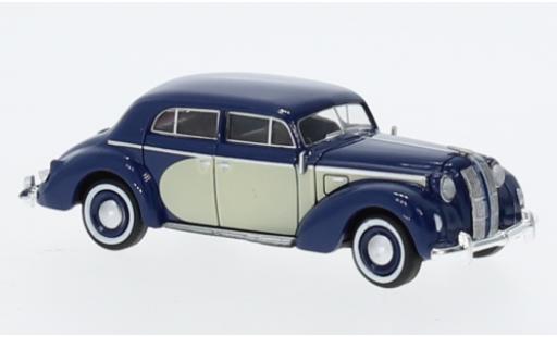 Modelauto Opel Admiral Vorkrieg blauw /beige 1938 1/87 Brekina
