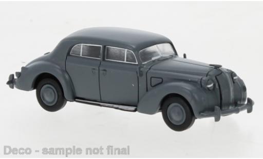 Modelauto Opel Admiral Vorkrieg grijs 1938 1/87 Brekina