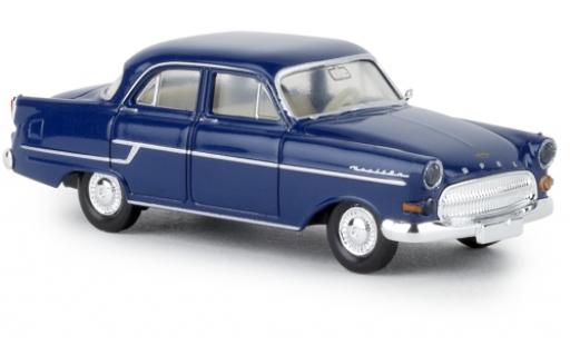 Modelauto Opel Capitaine Base blauw 1956 1/87 Brekina