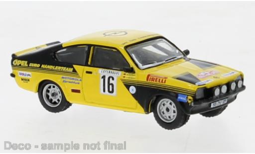 Modelauto Opel Kadett C GT/E C No.16 Rally Monte Carlo 1976 1/87 Brekina