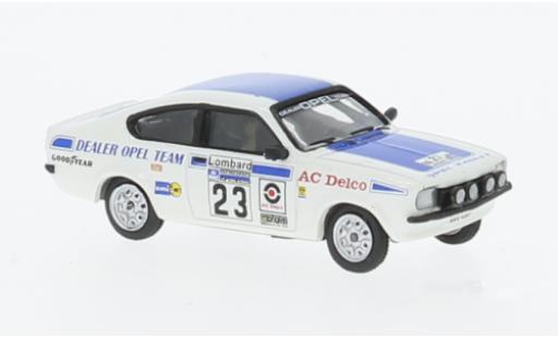 Modelauto Opel Kadett C GT/E C No.23 RAC Rally 1976 1/87 Brekina