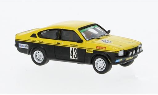 Modelauto Opel Kadett C GT/E C No.43 Allemand Rally Championnat 1976 1/87 Brekina