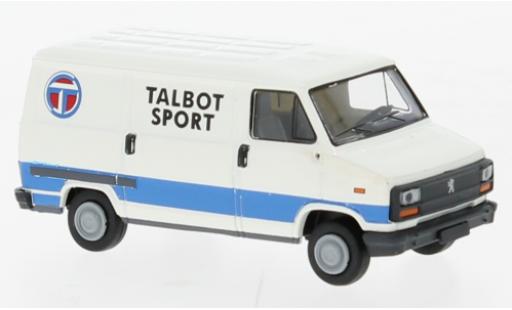 Modelauto Peugeot J5 Fourgon bestelwagen Talbot Sport 1982 1/87 Brekina