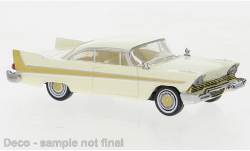 Modelauto Plymouth Fury Base beige 1958 1/87 Brekina