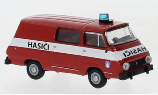 Modelauto Skoda 1203 Halbbus demi bus Hasici Bohutin 1969 1/87 Brekina