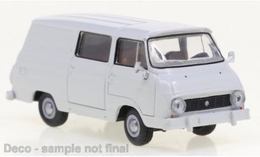 Modelauto Skoda 1203 Halbbus grijs 1969 1/87 Brekina
