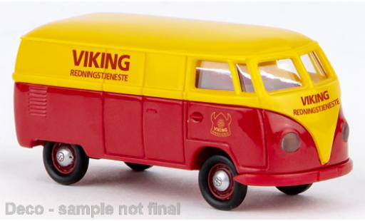Modelauto Volkswagen T1 A bestelwagen Viking Redningstjeneste 1950 1/87 Brekina