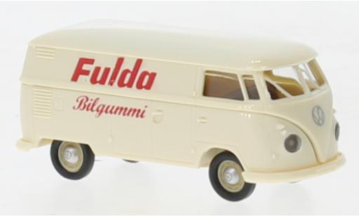 Modelauto Volkswagen T1 B bestelwagen Fulda Bilgummi 1960 1/87 Brekina