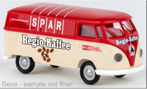 Modelauto Volkswagen T1 B bestelwagen Spar regio Spar Regio-caf&Atilde;&copy; 1960 1/87 Brekina