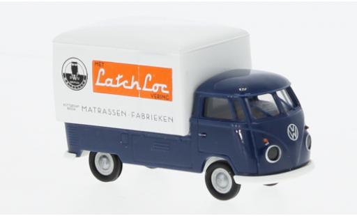Modelauto Volkswagen T1 B Gro&Atilde;�raum-wagon conteneur DWU Matrassen 1960 1/87 Brekina