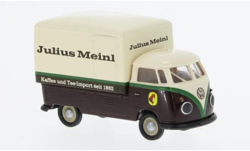 Modelauto Volkswagen T1 B Gro&Atilde;�raum-wagon conteneur Julius Meinl 1960 1/87 Brekina