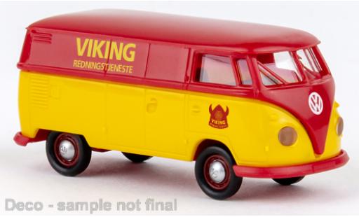 Modelauto Volkswagen T1 B bestelwagen Viking Redningstjeneste 1960 1/87 Brekina