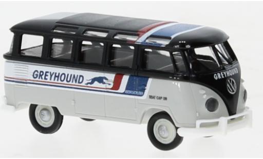 Modelauto Volkswagen T1 B Samba Greyhound 1960 1/87 Brekina