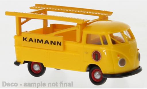 Modelauto Volkswagen T1 B transporteur Race Kaimann Kaimann 1960 1/87 Brekina