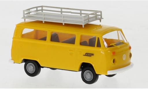 Modelauto Volkswagen T2 B camionnette geel R&Atilde;&curren;thische Bahn 1973 1/87 Brekina