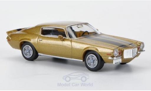 Modelauto Chevrolet Camaro Z28 Z 28 gold met zwarten strepen 1/87 Brekina