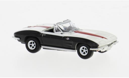 Modelauto Chevrolet Corvette course C2 Cabrio Racing 1962 1/87 Brekina