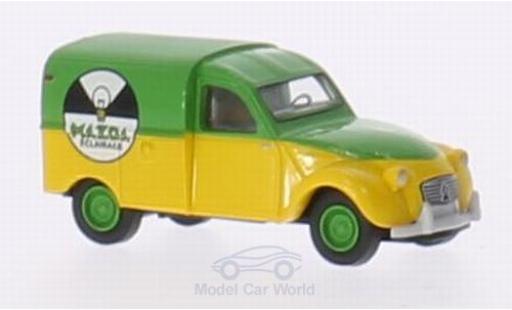 Modelauto Citroen 2 CV Fourgonnette AZU Mazda (F) 1/87 Brekina