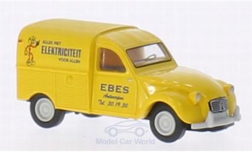 Modelauto Citroen 2CV Fourgonnette AZU Ebes Elektriciteit (B) 1/87 Brekina