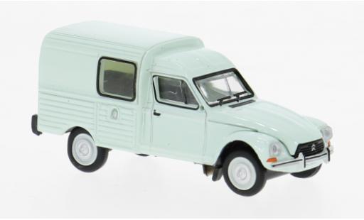 Modelauto Citroen Acadiane Fourgonnette turquoise 1976 1/87 Brekina