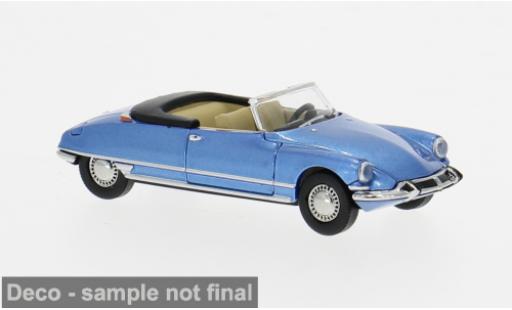 Modelauto Citroen DS Cabriolet 19 blauw 1963 1/87 Brekina