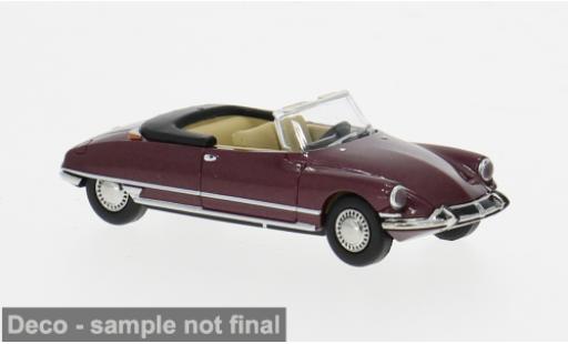 Modelauto Citroen DS Cabriolet 19 rood 1963 1/87 Brekina