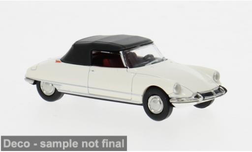 Modelauto Citroen DS Cabriolet 19 wit 1963 1/87 Brekina