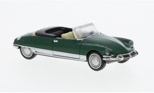 Modelauto Citroen DS Berline Cabrio groen 1963 1/87 Brekina