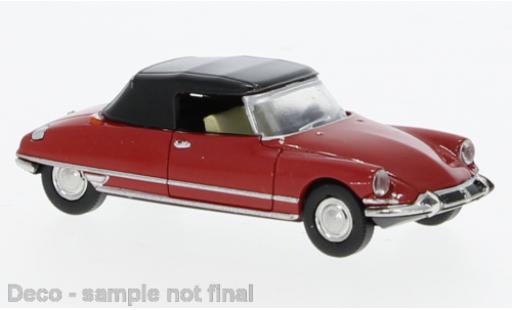 Modelauto Citroen DS Berline Cabrio rood 1963 1/87 Brekina