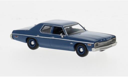 Modelauto Dodge Monaco Berline blauw 1974 1/87 Brekina