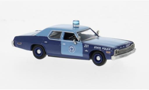 Modelauto Dodge Monaco police Massachusetts State Politie 1974 1/87 Brekina