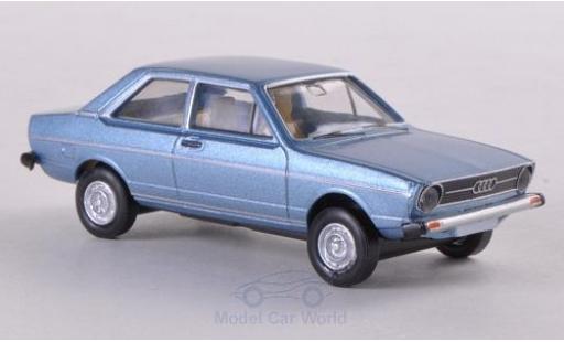 Modelauto Audi 80 berline metallic blauw 1/87 Brekina