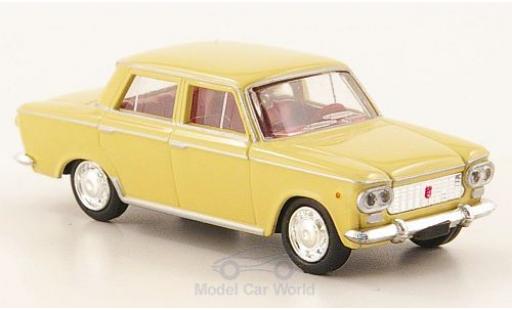 Modelauto Fiat 1300 Limousine 0 Sedan beige 1/87 Brekina