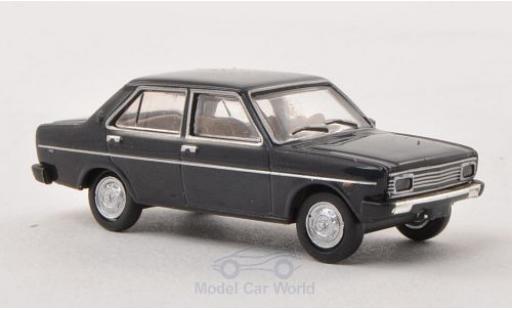 Modelauto Fiat 131 Mirafiori zwart Ausf&Atilde;&frac14;hrung met Rechteckscheinwerfern 1/87 Brekina