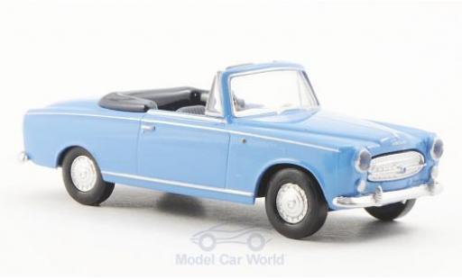 Modelauto Peugeot 403 Cabriolet blauw 1/87 Brekina