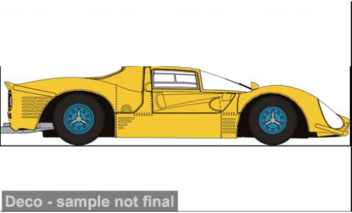 Modelauto Ferrari 330 P3 Sedan geel 1967 1/87 Brekina