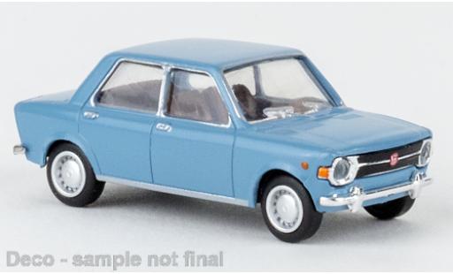 Modelauto Fiat 128 Berlina blauw 1969 1/87 Brekina