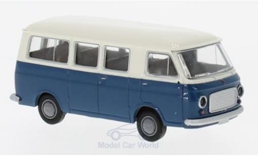 Modelauto Fiat 238 Bus wit/blauw 1/87 Brekina