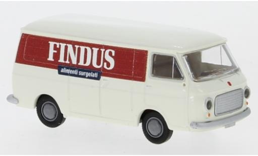 Modelauto Fiat 238 Van bestelwagen Findus 1966 1/87 Brekina
