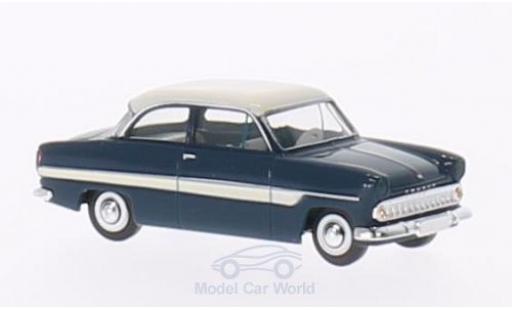 Modelauto Ford 12M Berline blauw/wit 1/87 Brekina