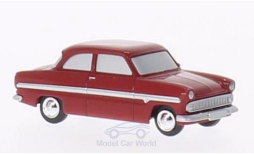 Modelauto Ford 12M Berline rood Die Halbstarken 1/87 Brekina