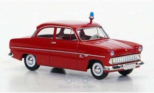 Modelauto Ford 12M Pompiers Brandweer 1/87 Brekina