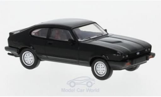 Modelauto Ford Capri MK3 MKIII zwart 1981 1/87 Brekina