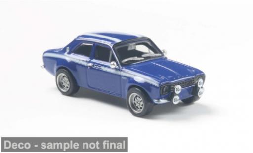 Modelauto Ford Escort RS 1800 MKI blauw 1969 Mexico 1/87 Brekina