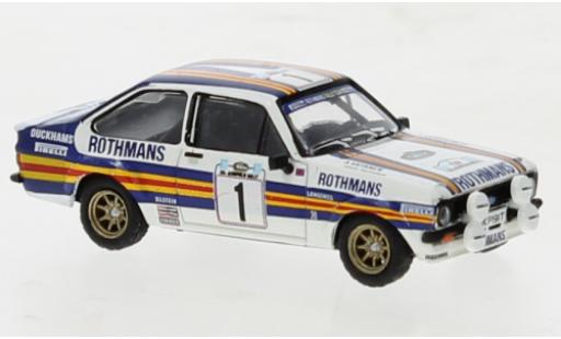 Modelauto Ford Escort RS 1800 No.5 Akropolis 1981 1/87 Brekina